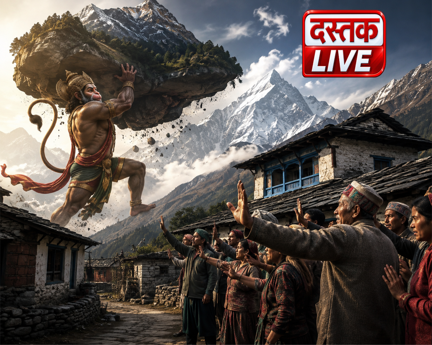 द्रोणागिरी गांव और संजीवनी पर्वत से जुड़ी हनुमान जी की प्राचीन लोककथा