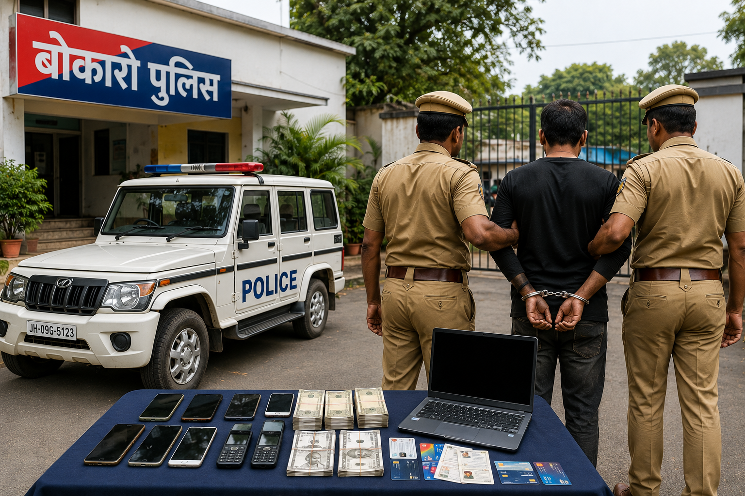 बोकारो पुलिस की जुलाई रिपोर्ट: 113 आरोपी गिरफ्तार, चोरी और साइबर ठगी के मामलों में सबसे अधिक कार्रवाई