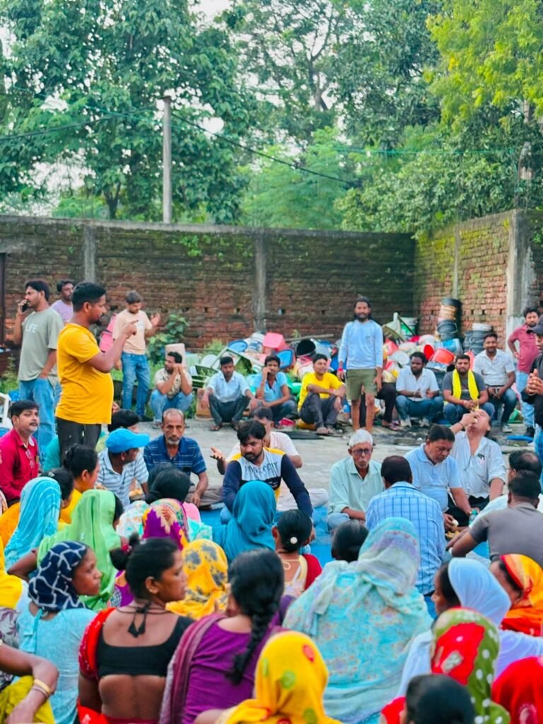 धेमोमाइन कोलियरी वार्ड 58 में क्षेत्रवासियों के साथ संजय नोनिया की आत्मीय बैठक