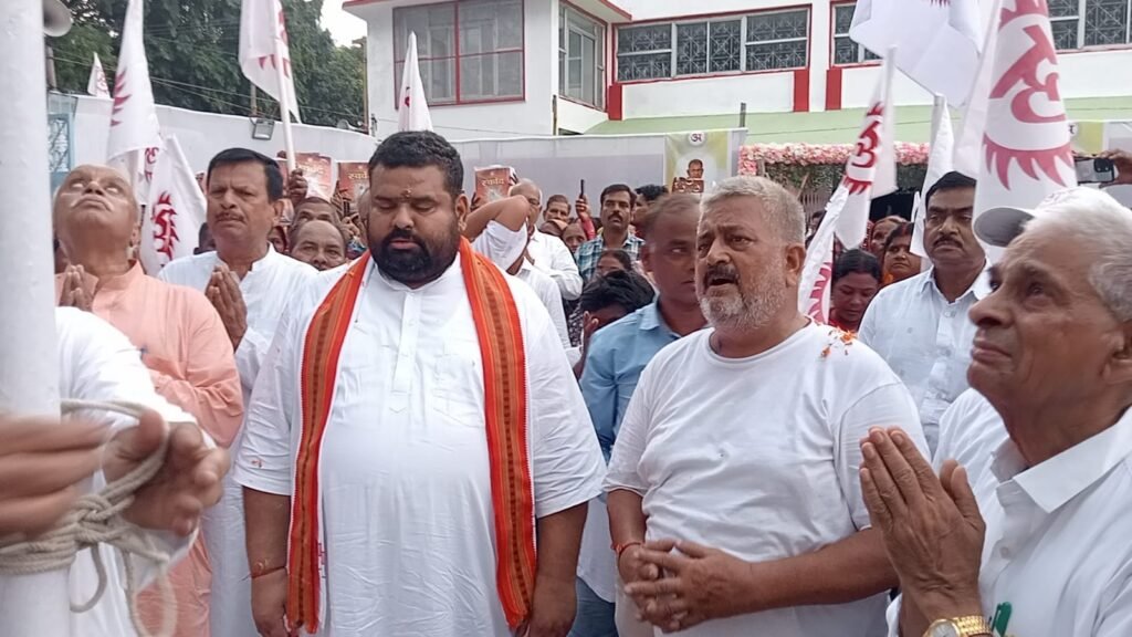 कथारा ऑफिसर्स क्लब में संत प्रवर विज्ञानदेव जी महाराज का नागरिक अभिनंदन